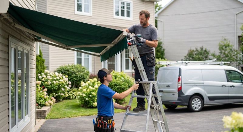 Awning Installation Service in Sonoma County, CA