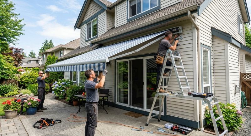 Awning Installation Service in Napa, CA