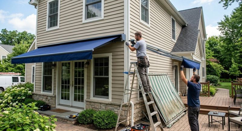 Awning Replacement in Fayetteville, NC