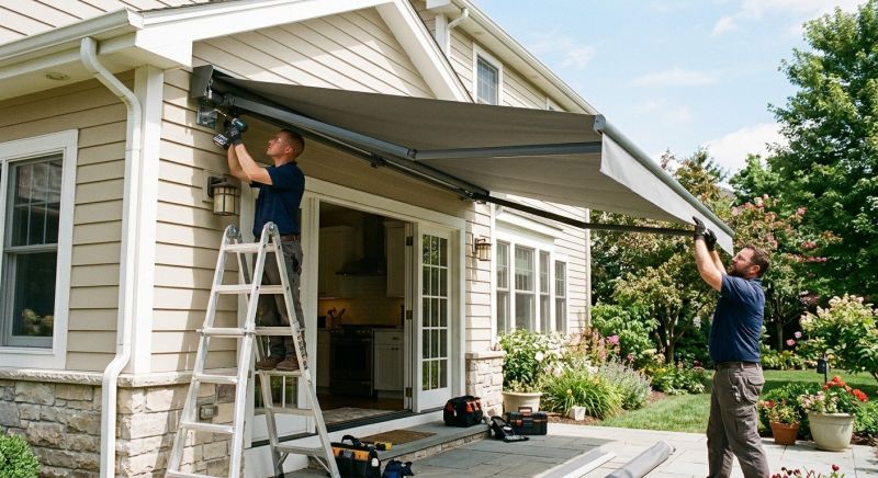 Canvas Awning Installation in Napa, CA