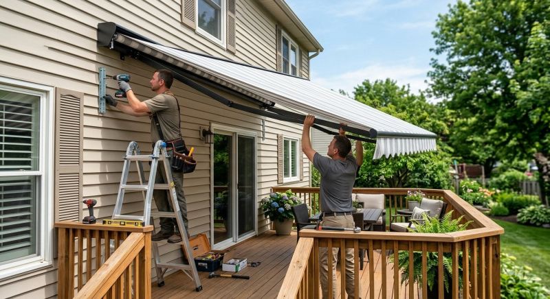 Deck Awning Replacement in Napa, CA