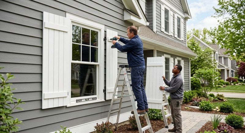 Exterior Shutters Installation in Overland Park, KS