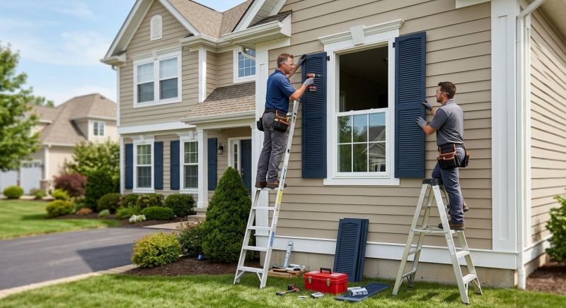 Exterior Shutters Installation in Arvada, CO