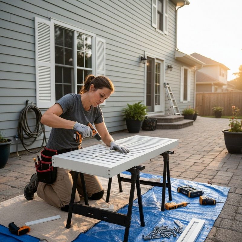 Exterior Shutters Repair in Alpharetta, GA