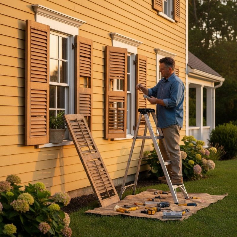Exterior Shutters Repair in Denver County, CO
