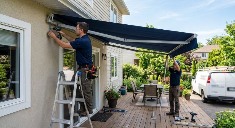 Home Awning Installation in Marin County, CA