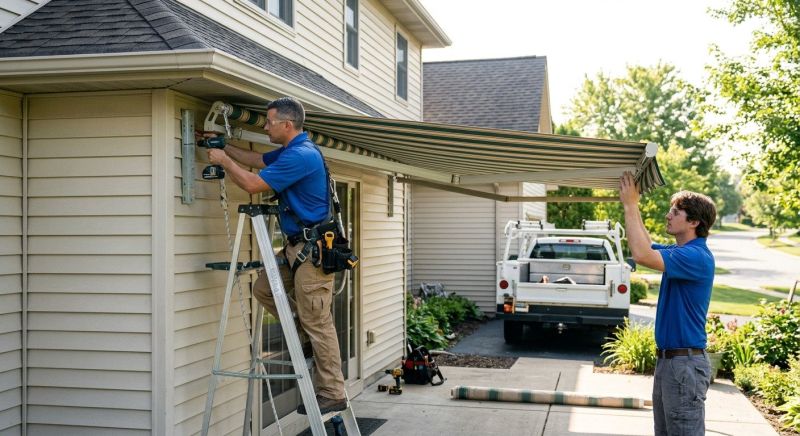 Home Awning Installation in Sonoma County, CA