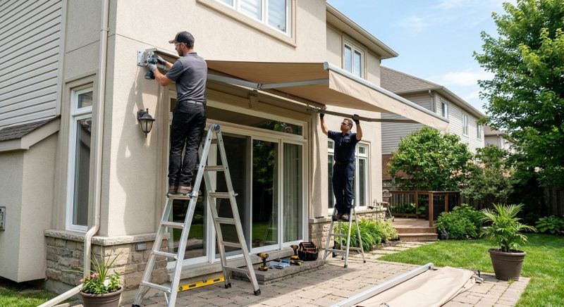 Home Awning Installation in Sonoma County, CA