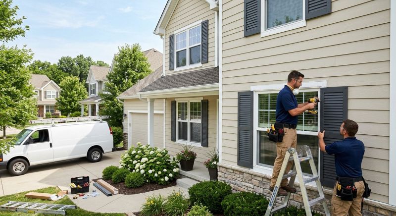 Louvered Shutters Installation in Longmont, CO