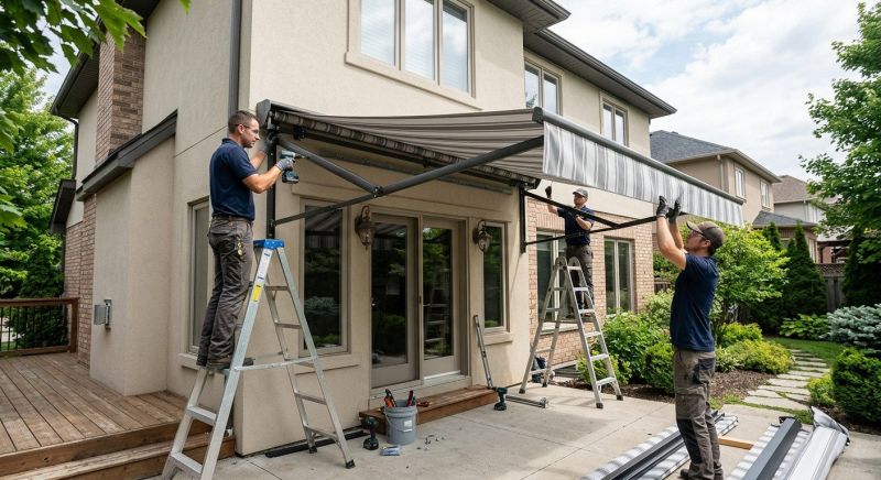 Retractable Awning Installation in Napa, CA