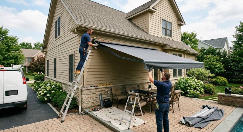 Retractable Awning Replacement in Santa Rosa, CA