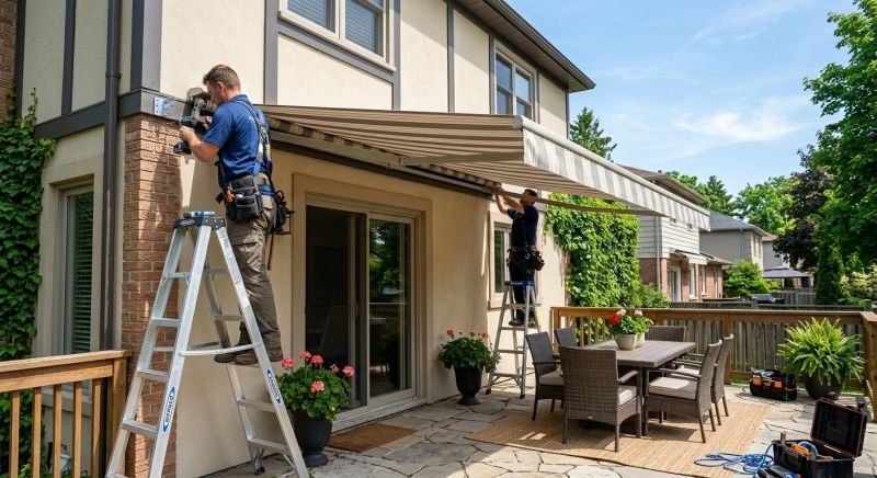Retractable Awning Replacement in Sonoma County, CA