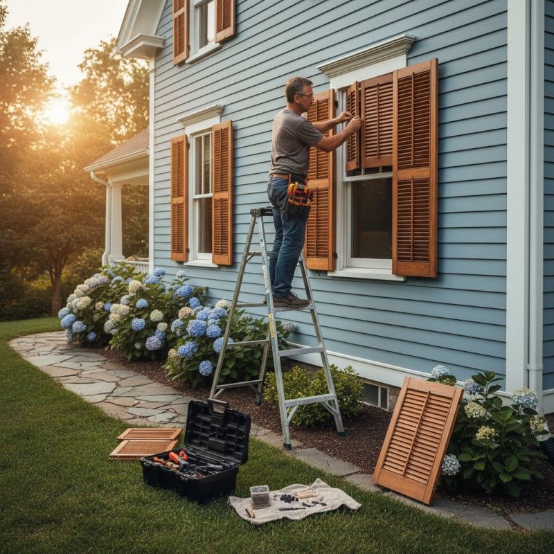 Shutter Handle Repair in Kansas City, KS