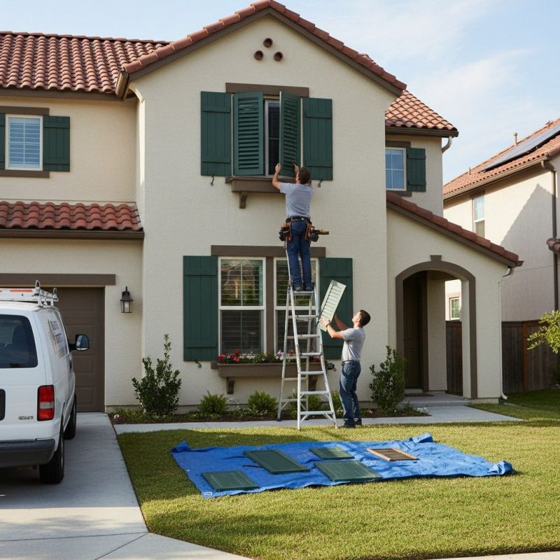 Shutter Latch Replacement in Olathe, KS