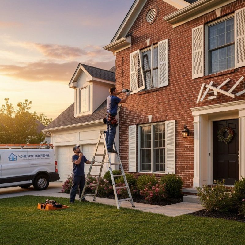 Shutter Reattachment in Overland Park, KS