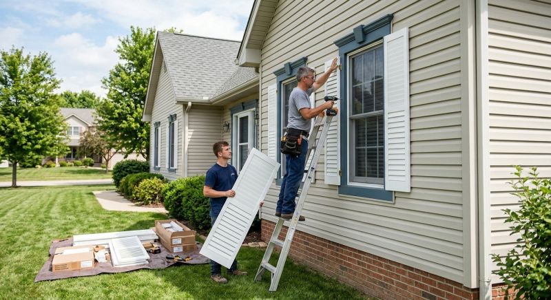 Shutters Installation in Olathe, KS