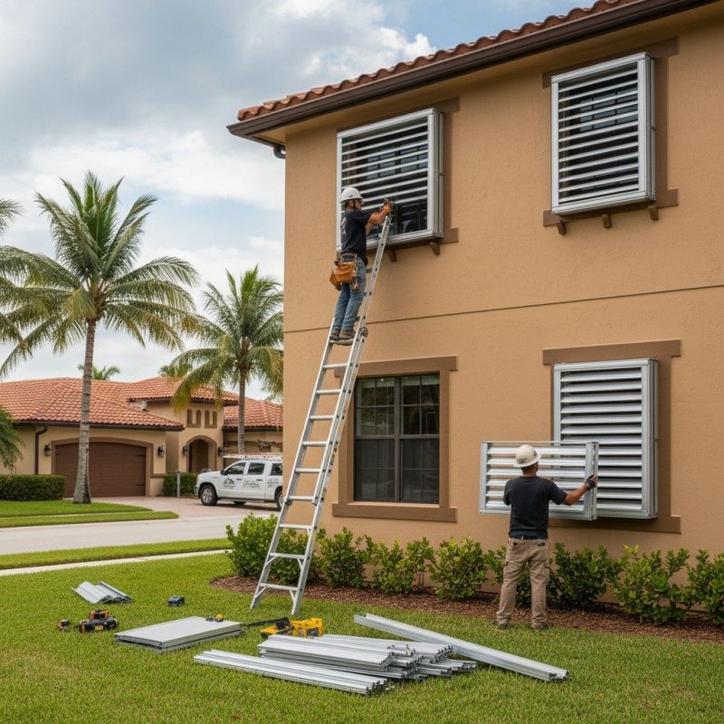 Storm Shutters Installation in Olathe, KS