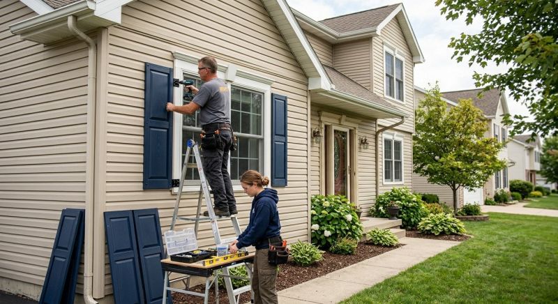 Window Shutter Installation in Olathe, KS